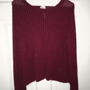 💋Raspberry Knit Sweater💋